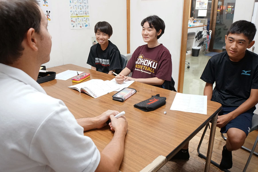 西原校中学生会話クラス
